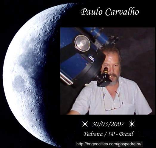 em memria ao amigo Paulo Carvalho que nos deixou em 30/03/2007